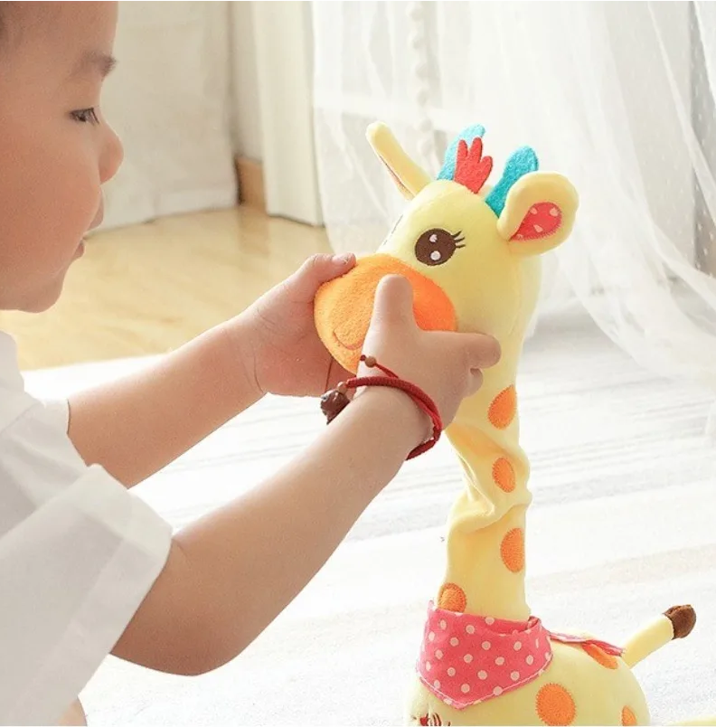 Kletshuts™ DancingGiraffe: Interaktiv Musik Lek Och Dans Giraff Barn Leksak