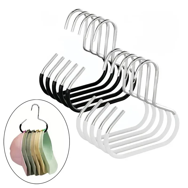 GlideHold® ClosetRing 10+10 GRATIS: Öppen Ring Platsbesparande Closet Hängare