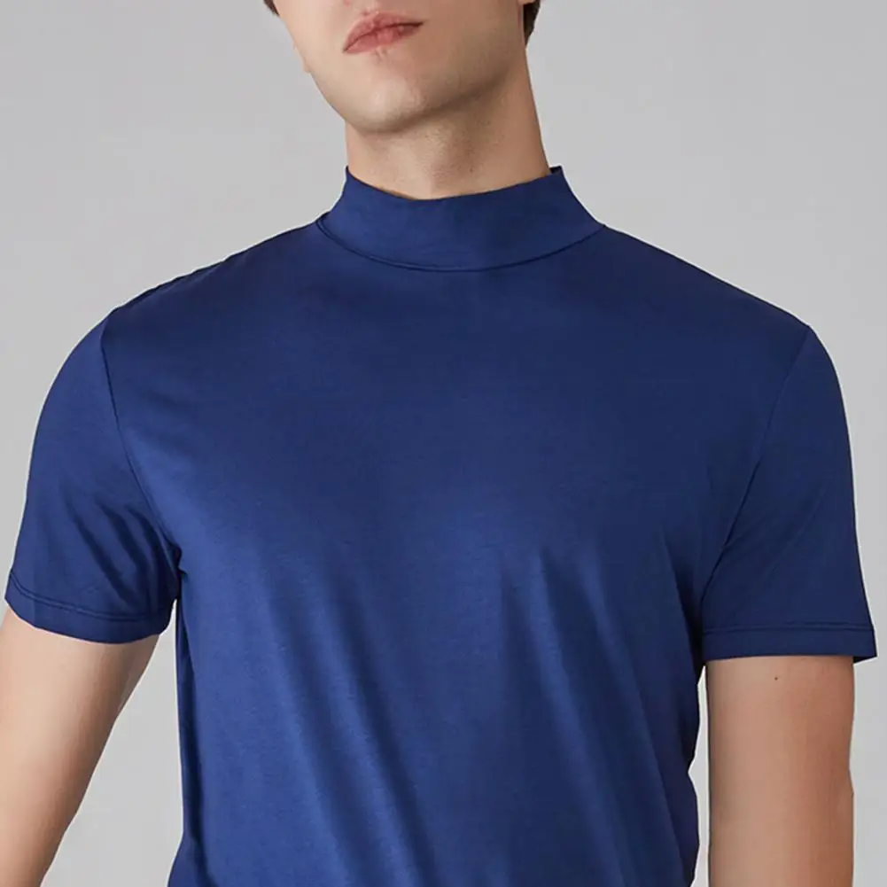 Icone™ FitShirt 1+1 GRATIS: Mäns Smal Passform Hög Nacke Casual Skjorta