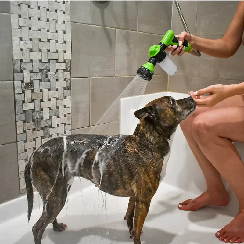 DogCatFri™ PetShower: Inbyggd Vattenslang För Schampo