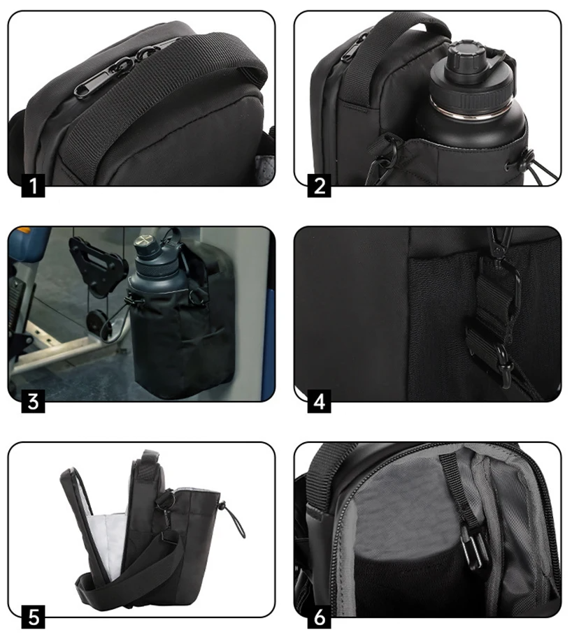 Icone™ MagneticBag: Liten Vattentät Magnetisk Gymväska