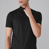 Icone™ FitShirt 1+1 GRATIS: Mäns Smal Passform Hög Nacke Casual Skjorta