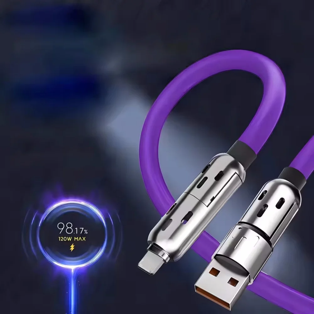 Globetrek° UniversalCable 1+1 GRATIS: Universell Smart Multipel Laddar Kabel