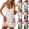 Icone™ DressShorts: Casual Miniklänning Utan Ärmar Med Inbyggda Shorts
