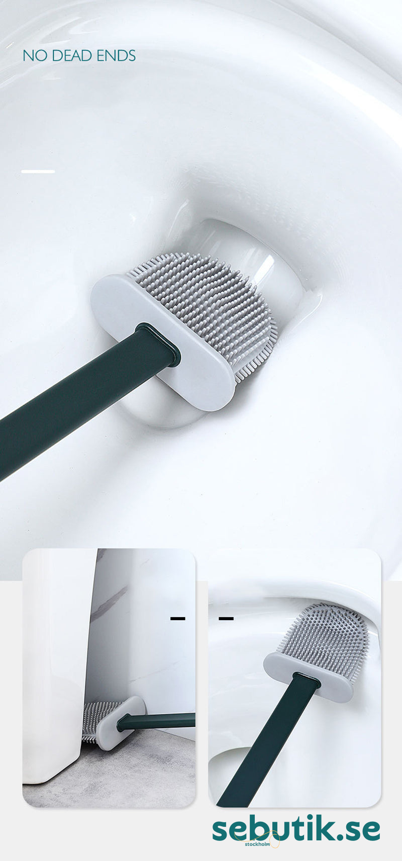 Cleaner Pro° Brush - Toalettborste i Silikon