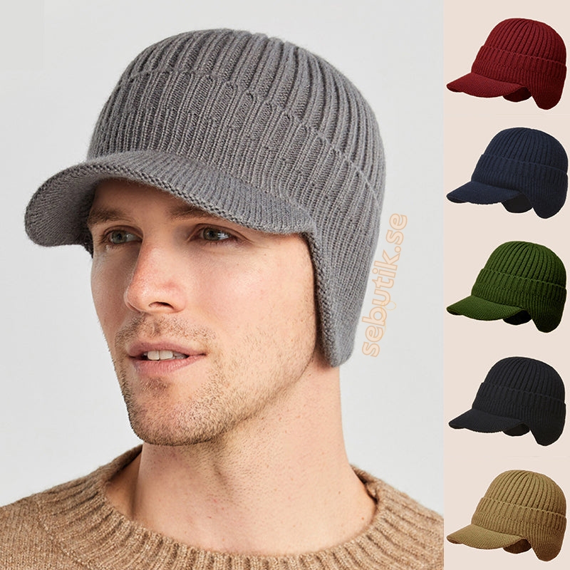 Icone™ KnittedHat - Utomhus Elastisk Varmt Hörselskydd Stickad Mössa