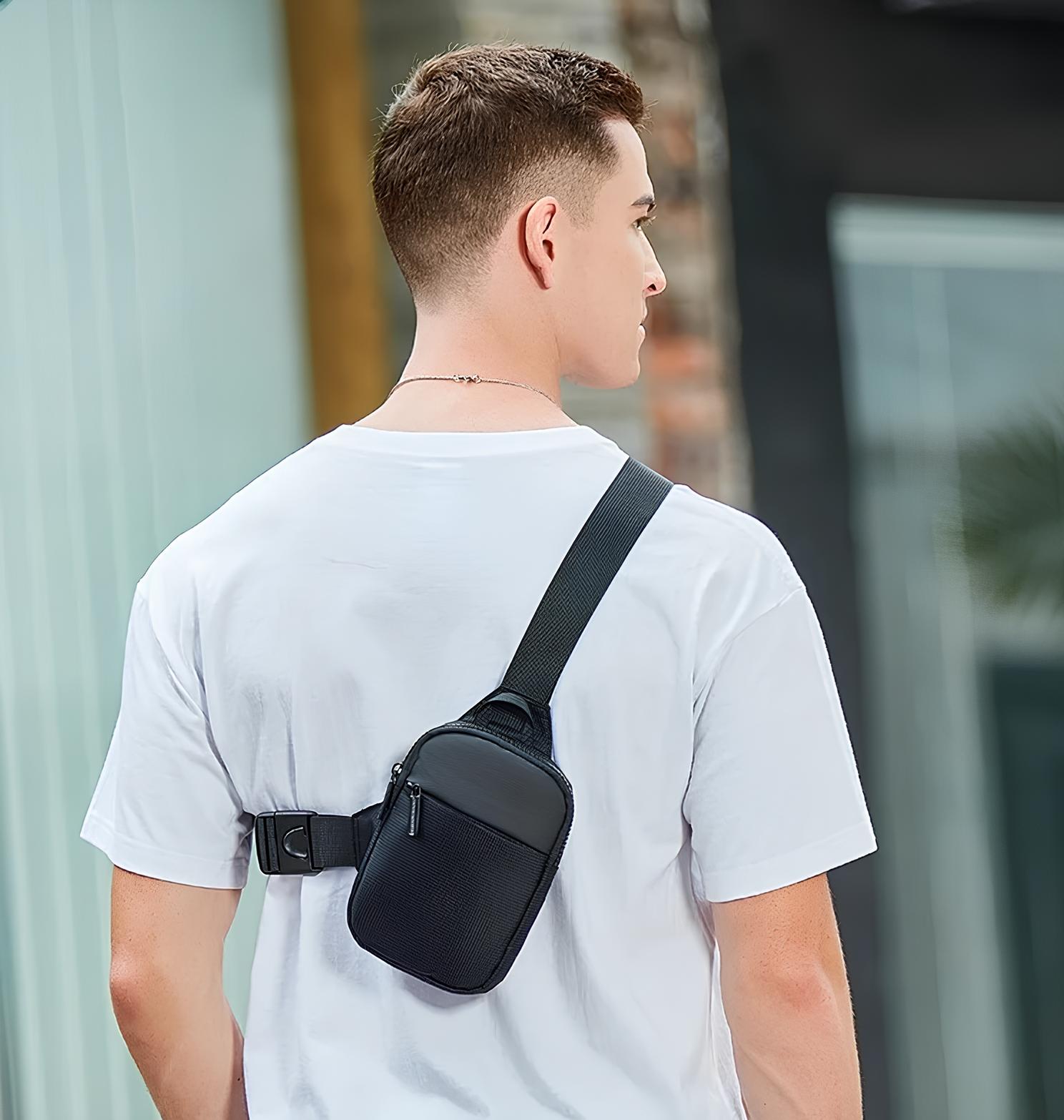 Icone™ ChestBag 1+1 GRATIS: Justerbar Rem Unisex Mini Sling Bröstväska