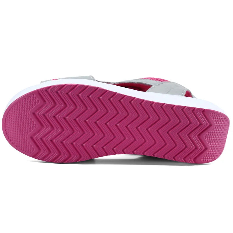 Happy™ MuffinSandals: Utskuren Spets Upp Muffin Sandaler