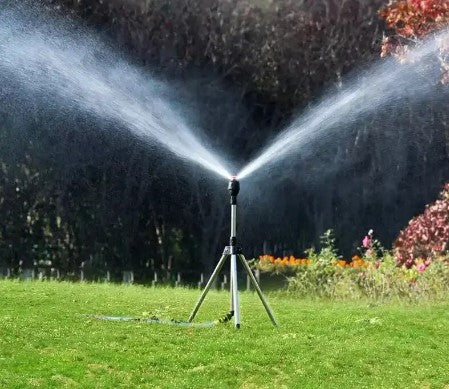 Tripod Sprinkler™ : 360° Roterande Stativ Trädgård Sprinkler