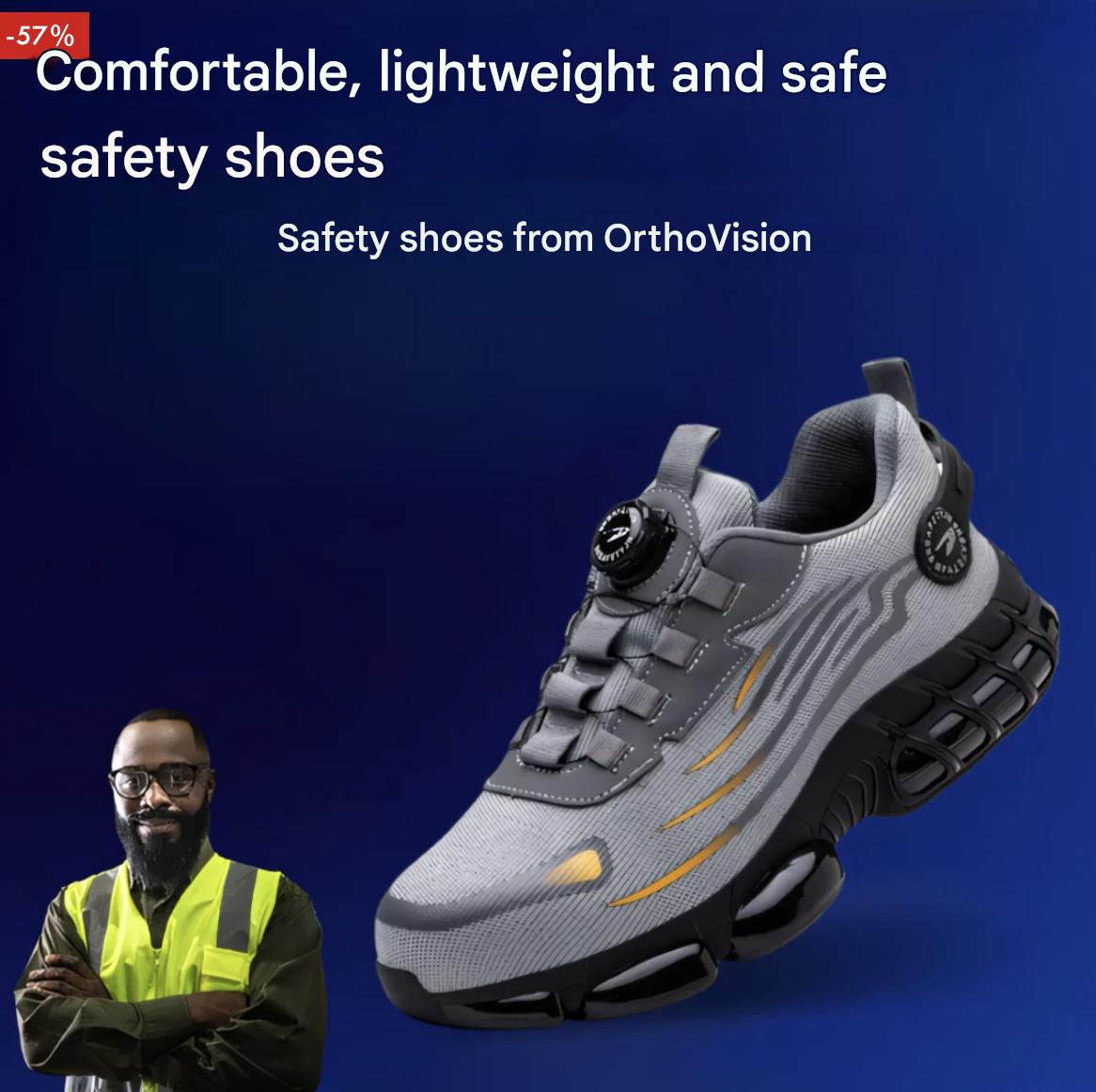 Happy™ SafeStep: Ergonomisk Och Skyddande Skor