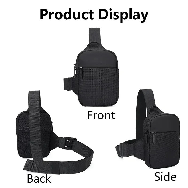 Icone™ ChestBag 1+1 GRATIS: Justerbar Rem Unisex Mini Sling Bröstväska