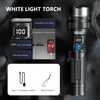 Ledsen™ AdjustableFlashlight: Ultraljusstark Uppladdningsbar Ficklampa Med Justerbar Stråle