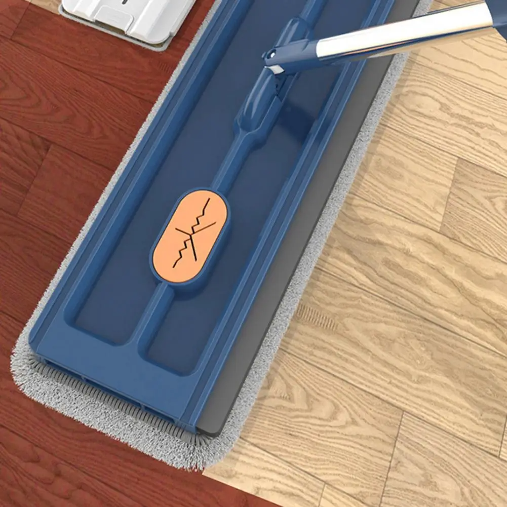 Cleaner Pro° RotatingMop: Starkt Handtag Enkel Rengöring 360° Roterande Platt Mopp