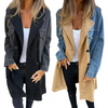 Icone™ LongCoat: Medellång Trenchcoat Med Snygg Krage Och Fickor