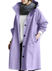 Icone™ ElegantCoat - Allväders Lätt Komfort Huva Elegant Kappa
