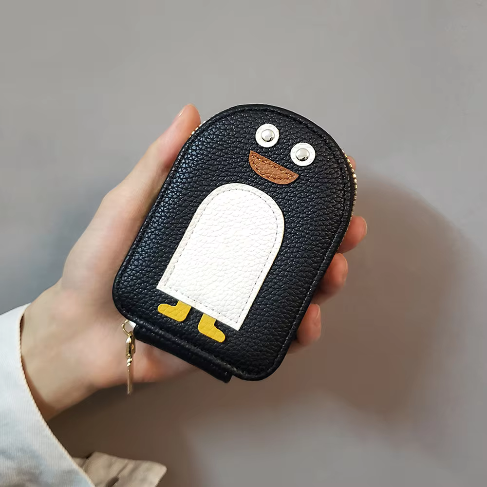 Icone™ PenguinWallet: Pingvin Stor Kapacitet Kort Korthållare