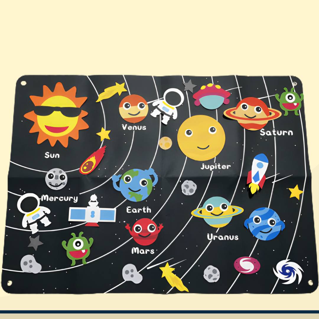 Kletshuts™ LearningBoard: Interaktivt Tidigt Utbildning Inlärning Bräde Set