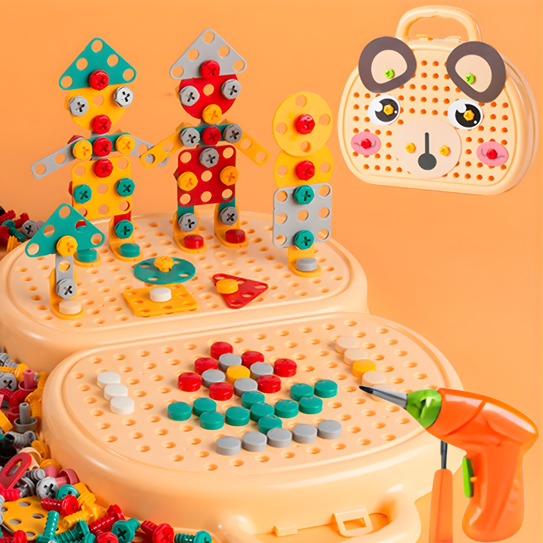 Kletshuts™ Toolbox -  Kreativitet Verktygslåda Leksak