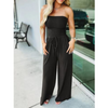 Icone™ Jumpsuit: Tubtopp Enfärgad Jumpsuit