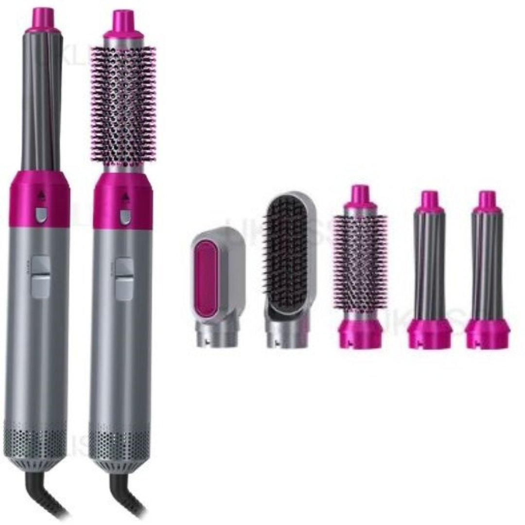 Rose® HairStyler - 5 i 1 Professionell Hårstylingborste Set