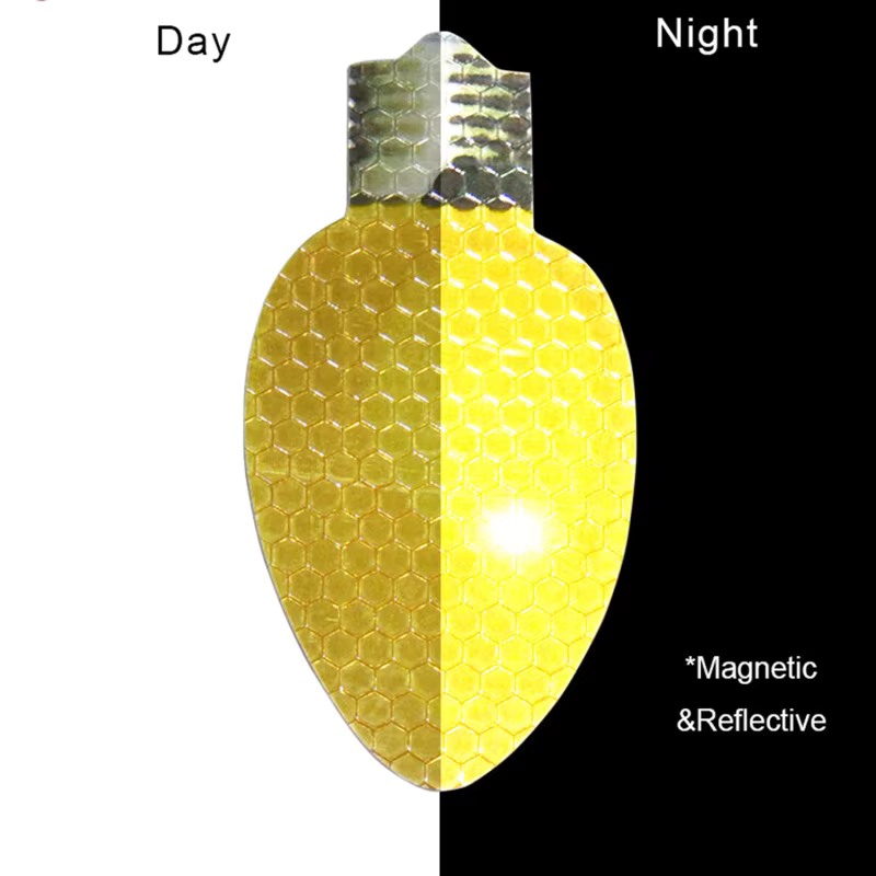 BulbMagnet - Jul Reflekterande Glöd Lampa Magneter