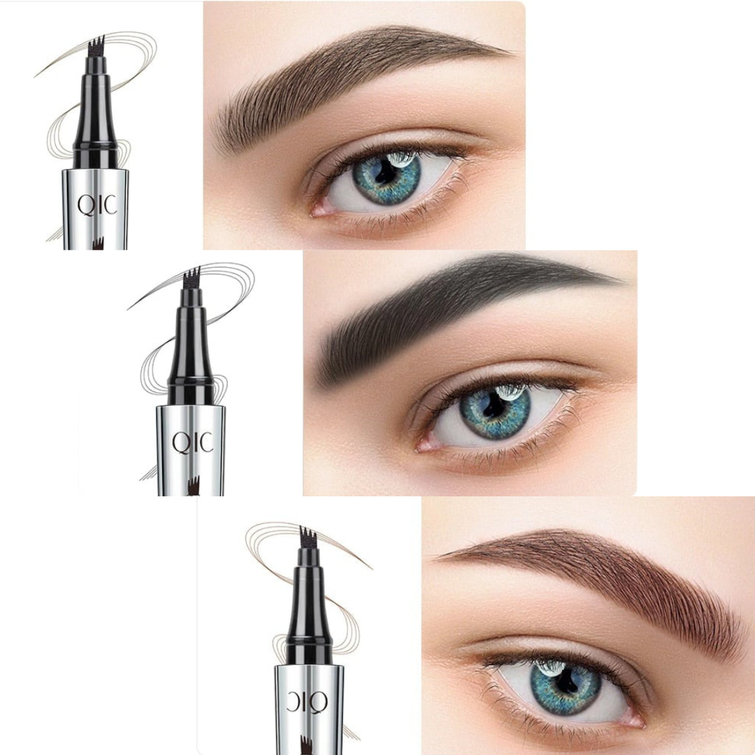 EyebrowPen 1+1 GRATIS: 3D Vattentät Microblading Ögonbryns Pen