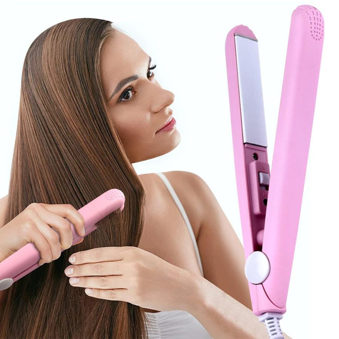 Rose® MiniCurler: Keramisk Mini Hair Hårrullare Och Straightener