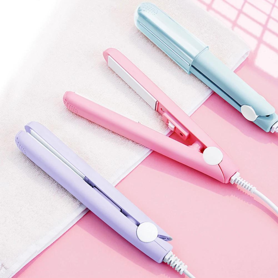 Rose® MiniCurler: Keramisk Mini Hair Hårrullare Och Straightener