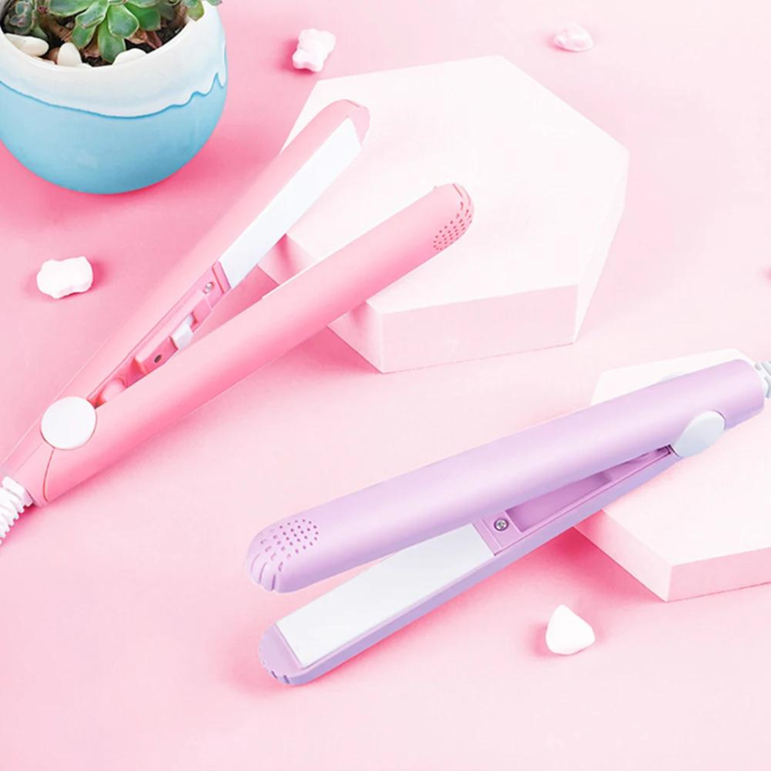 Rose® MiniCurler: Keramisk Mini Hair Hårrullare Och Straightener