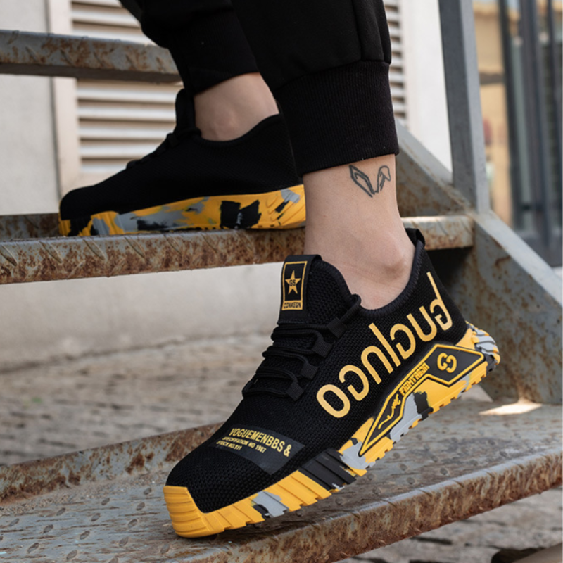Happy™ AeroShoes: Lätta, Andningsbara Skyddsskor