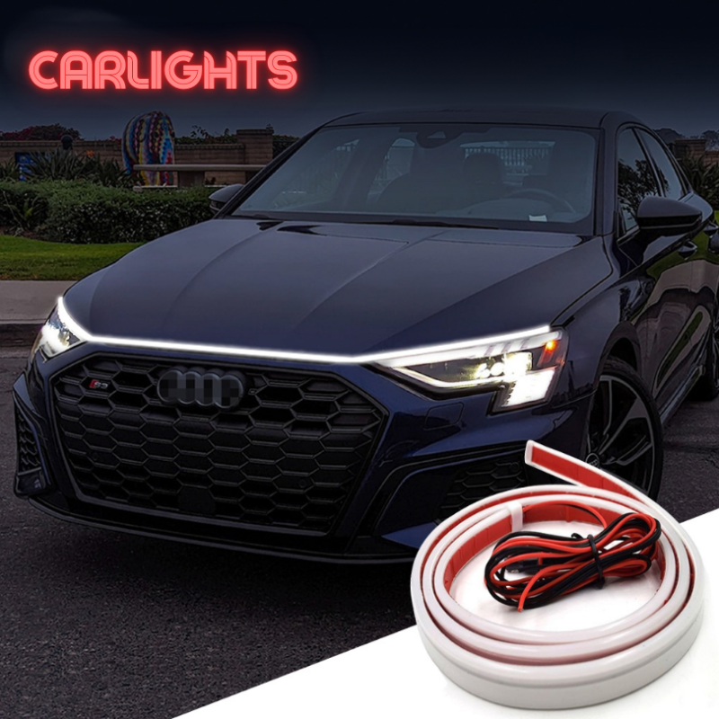 Ledsen™ CarLights - Dynamiska LED Lampor För Bilhuvar 2M Strip