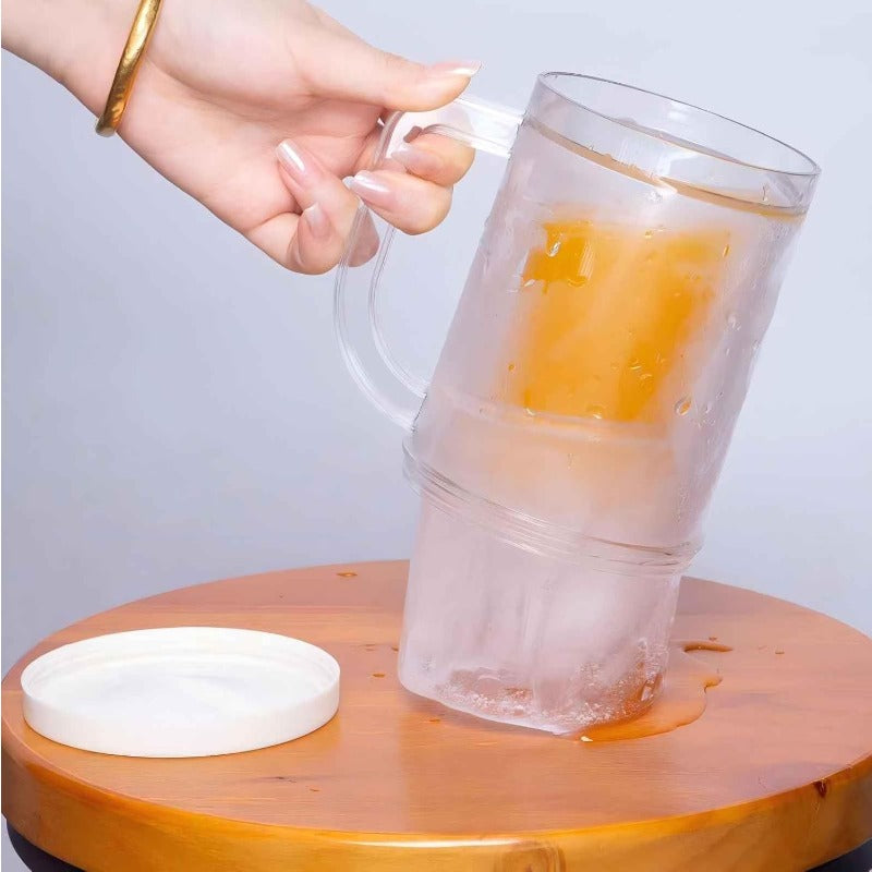 Globetrek° IceMug 1+1 GRATIS: Dubbelskikt Snabb Is-Kylning Frys-Mugg
