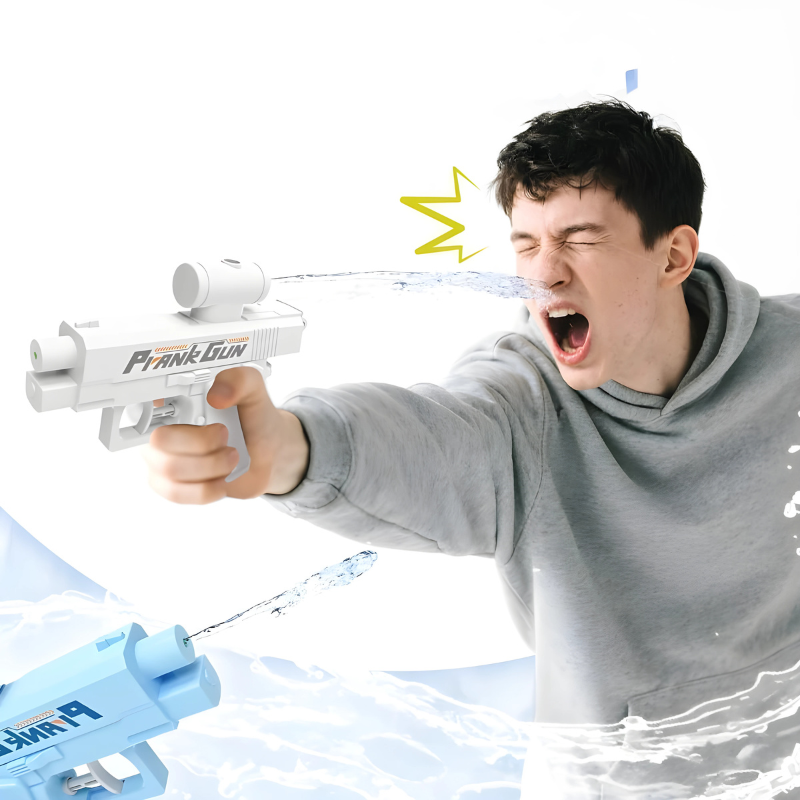 Kletshuts™ DualGun 1+1 GRATIS: Dubbel Munstycke Pranka Vattenpistol
