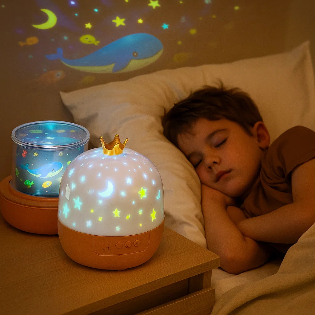 Ledsen™ MagicLight: Magisk Barnens Natt Ljus Projektor