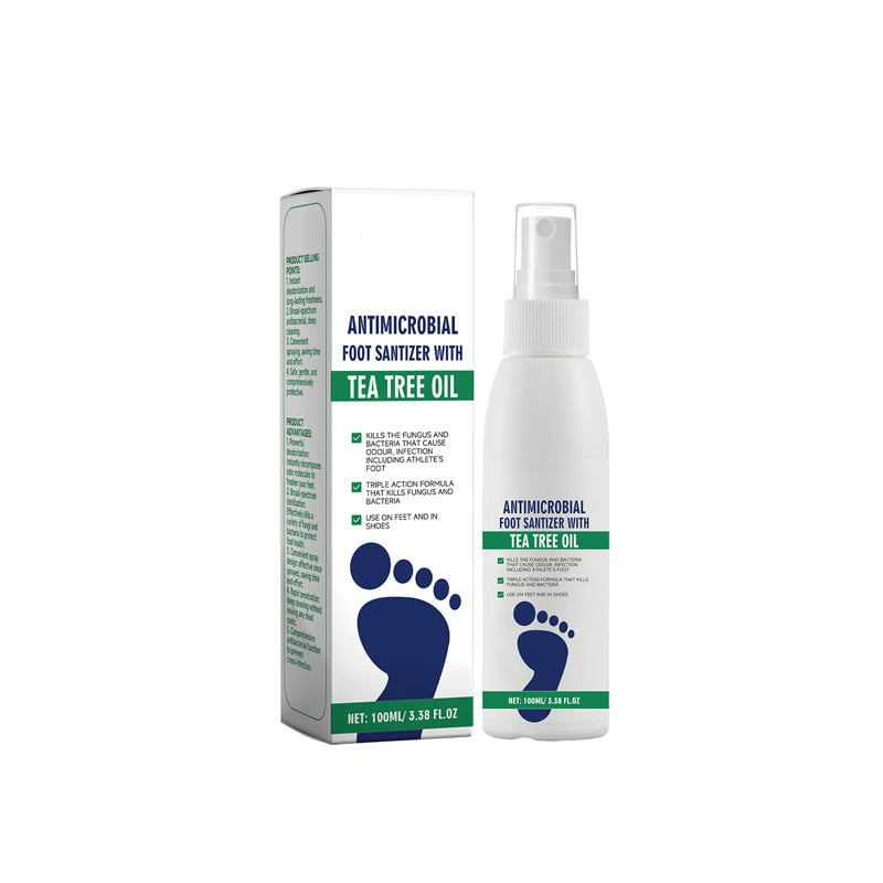 FootCare 1+1 GRATIS: Antimikrobiell Djup Återfuktning Fotvård Spray