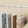 GlideHold® ClosetRing 10+10 GRATIS: Öppen Ring Platsbesparande Closet Hängare