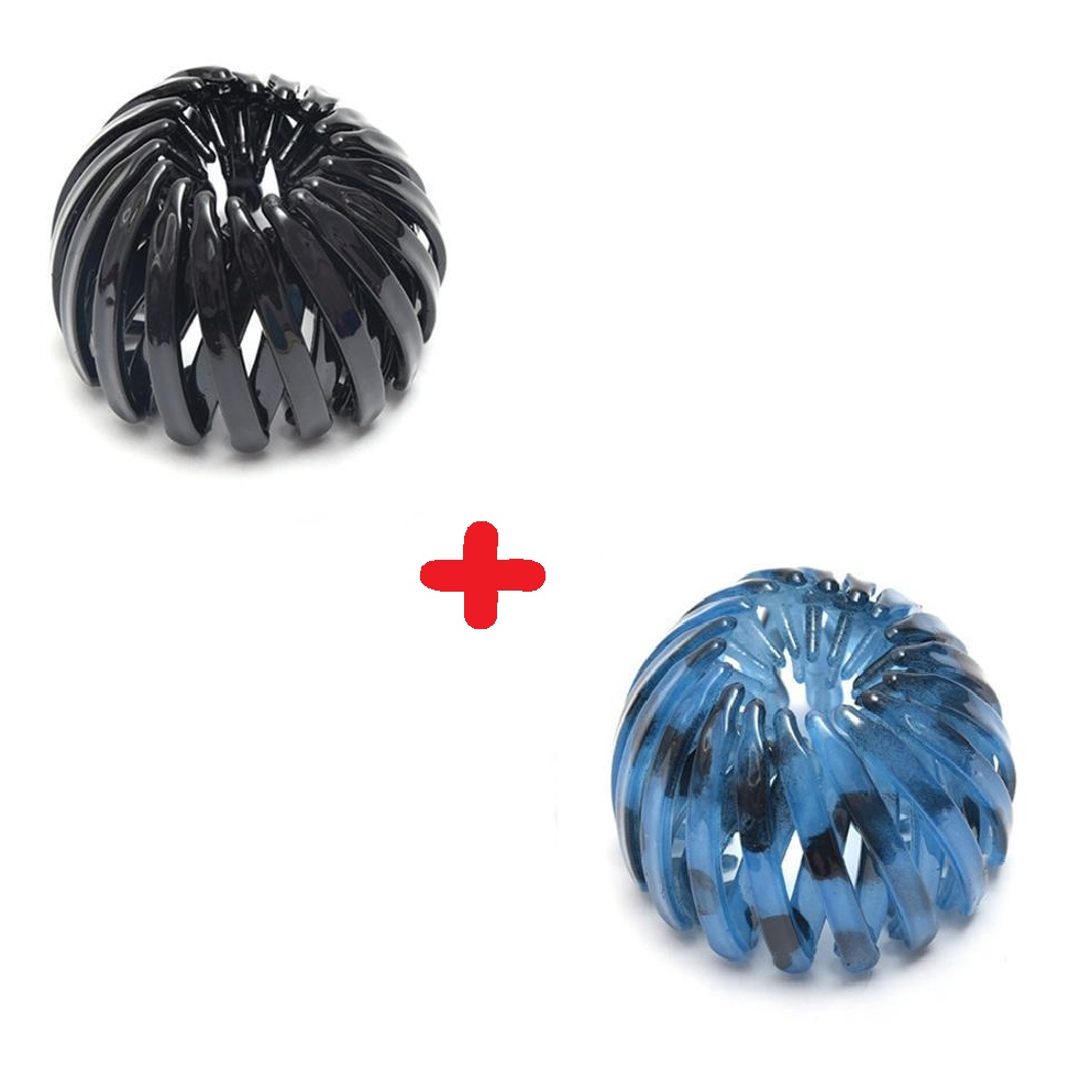 Rose® HairBun 1+1 GRATIS: Kvinnor Lata Hår Bun Hållare