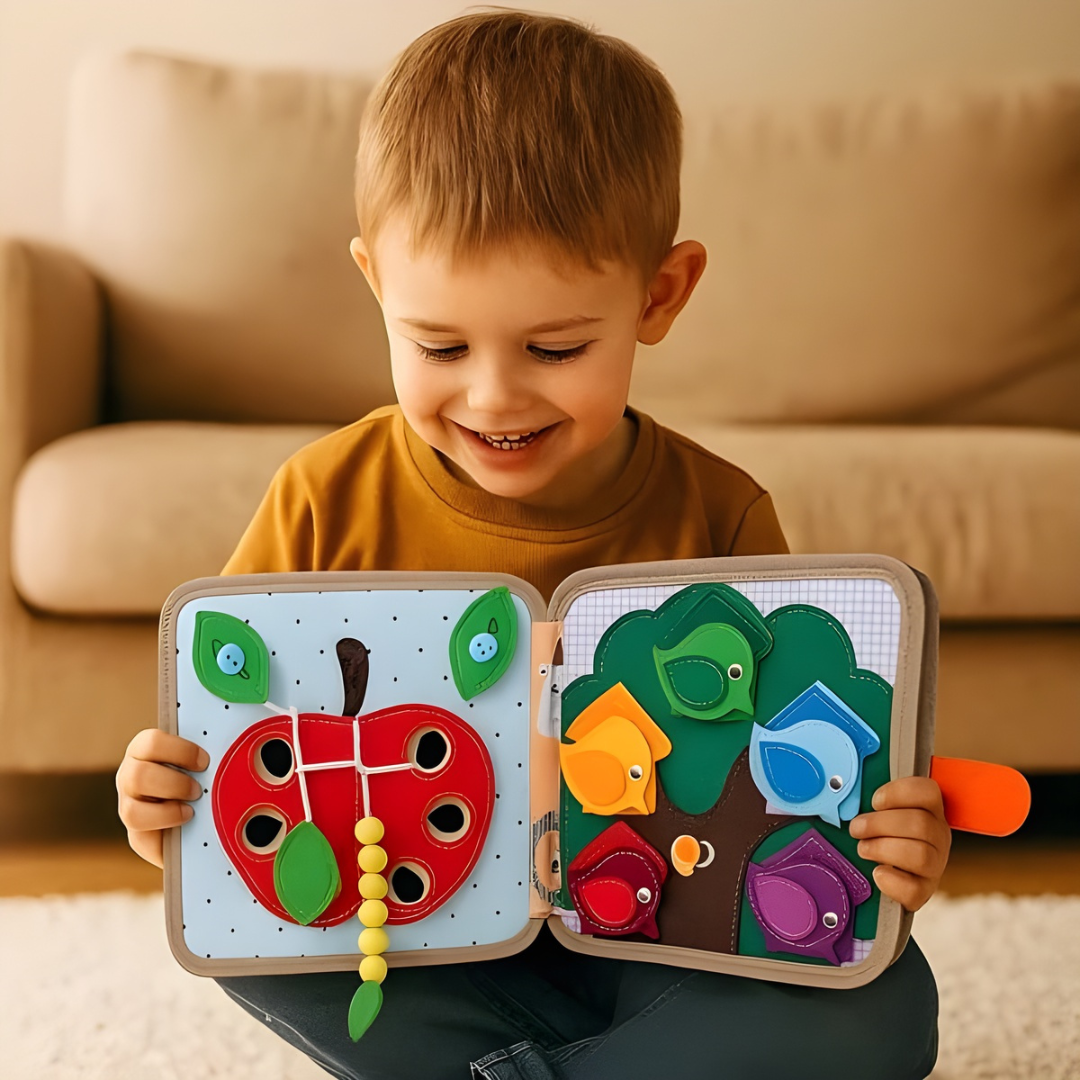 Kletshuts™ SensoryBook: Fantastisk Sensorisk Barn Berättelse Bok