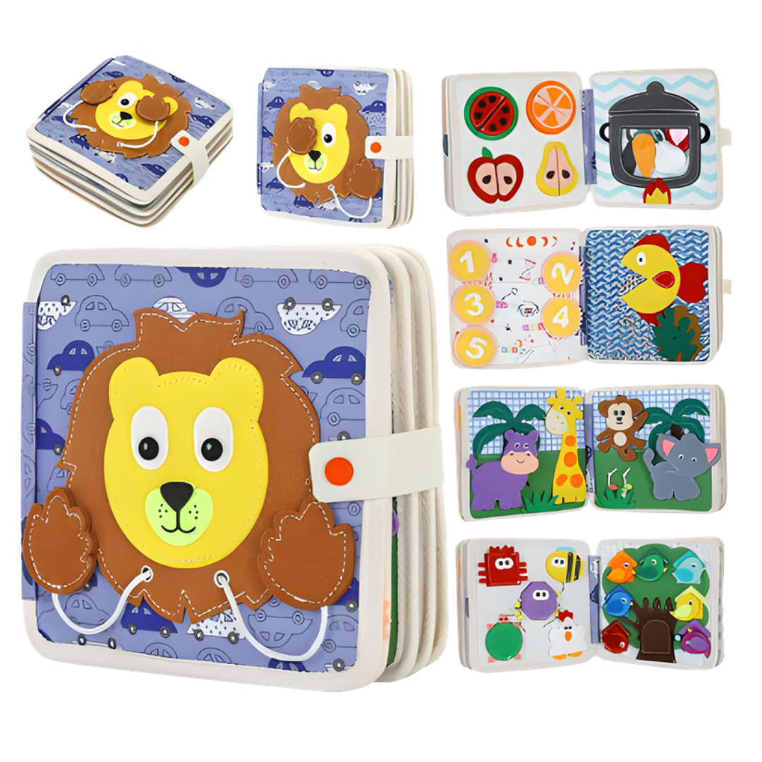 Kletshuts™ SensoryBook: Fantastisk Sensorisk Barn Berättelse Bok