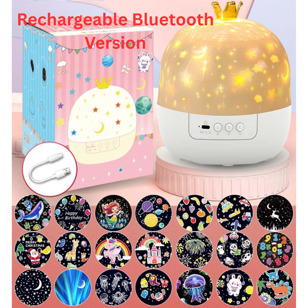 Ledsen™ MagicLight: Magisk Barnens Natt Ljus Projektor