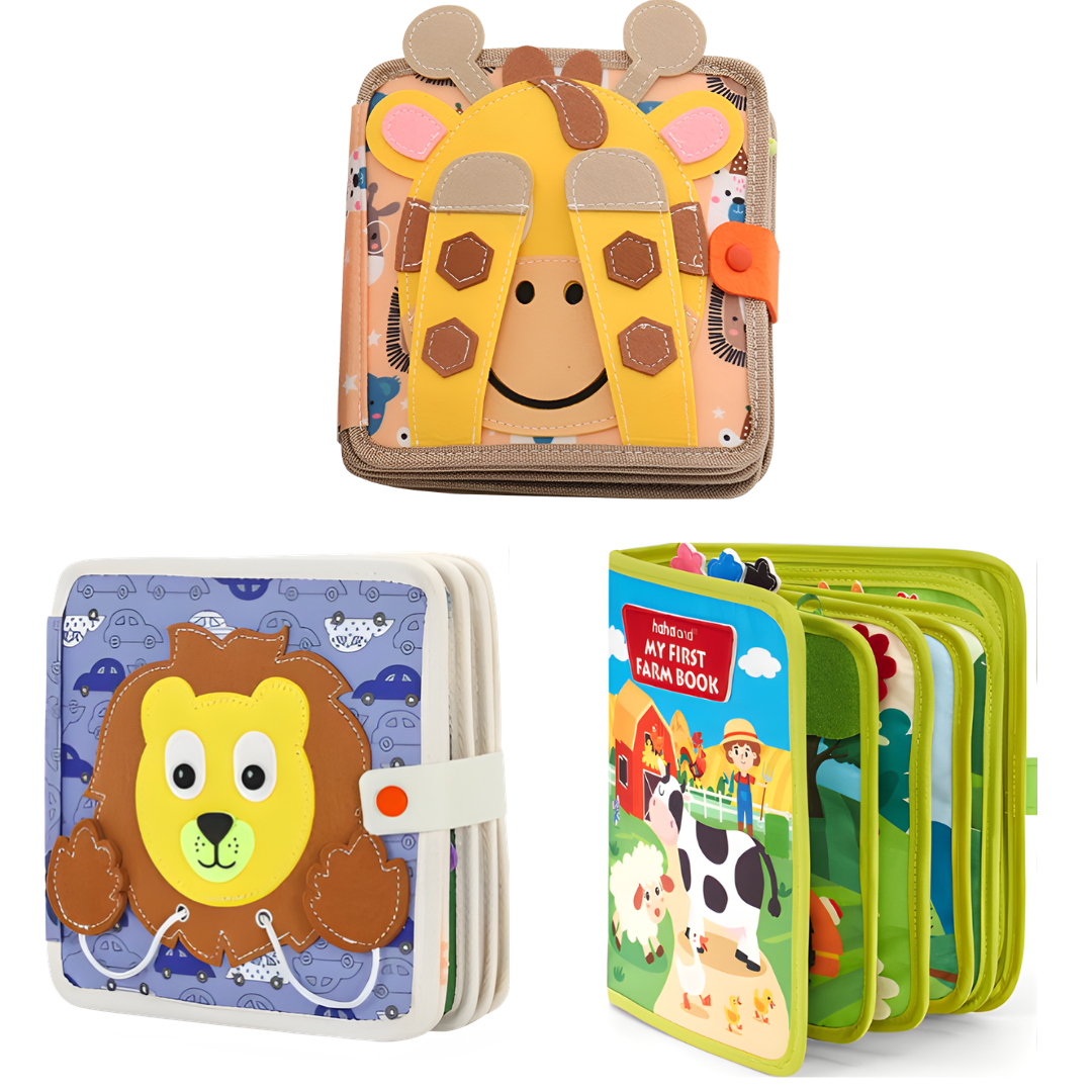 Kletshuts™ SensoryBook: Fantastisk Sensorisk Barn Berättelse Bok