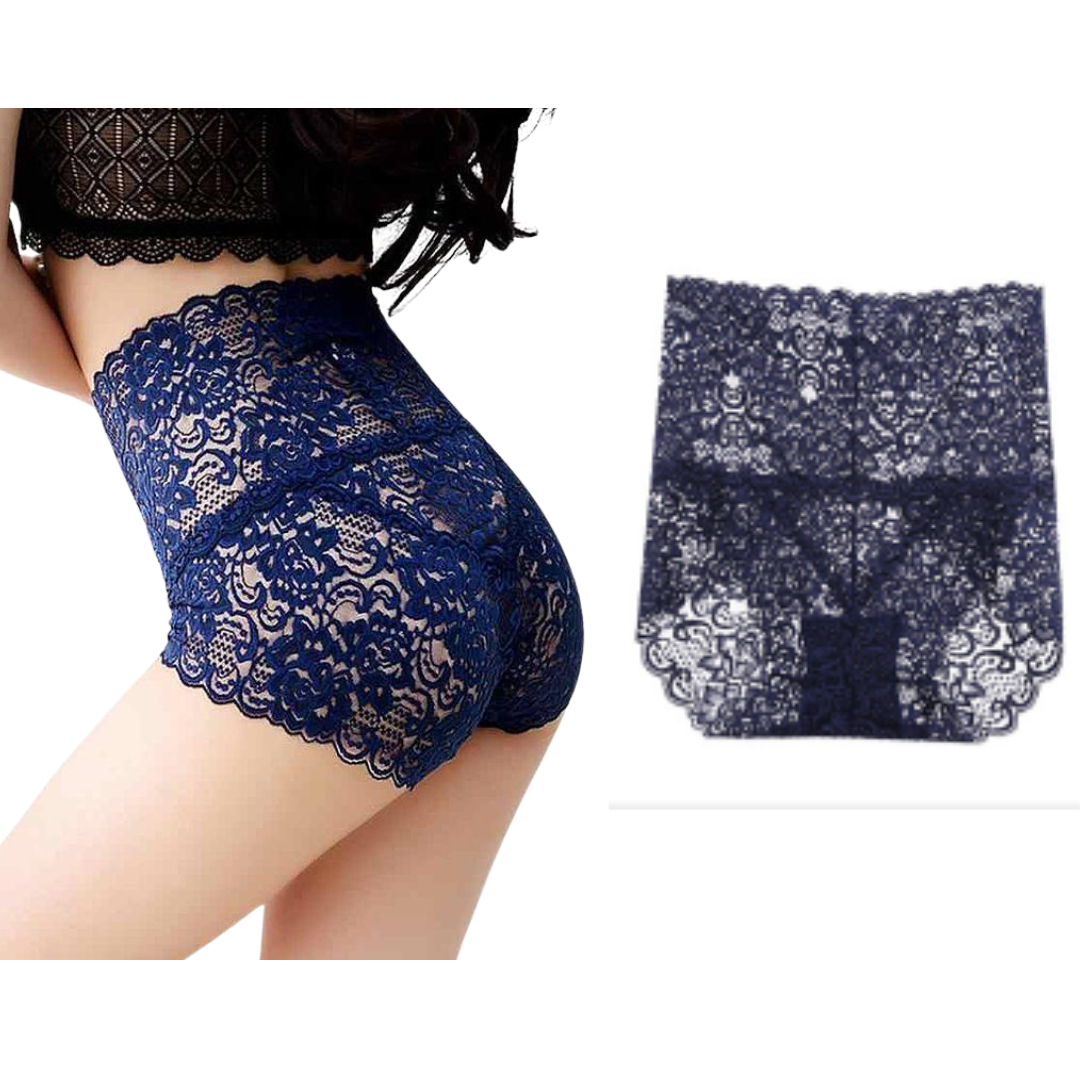 Icone™ LacePanties 1+1 GRATIS: Andningsbar Hög Midja Sömlös Spets Trosor