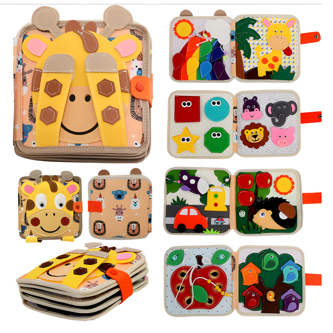 Kletshuts™ SensoryBook: Fantastisk Sensorisk Barn Berättelse Bok