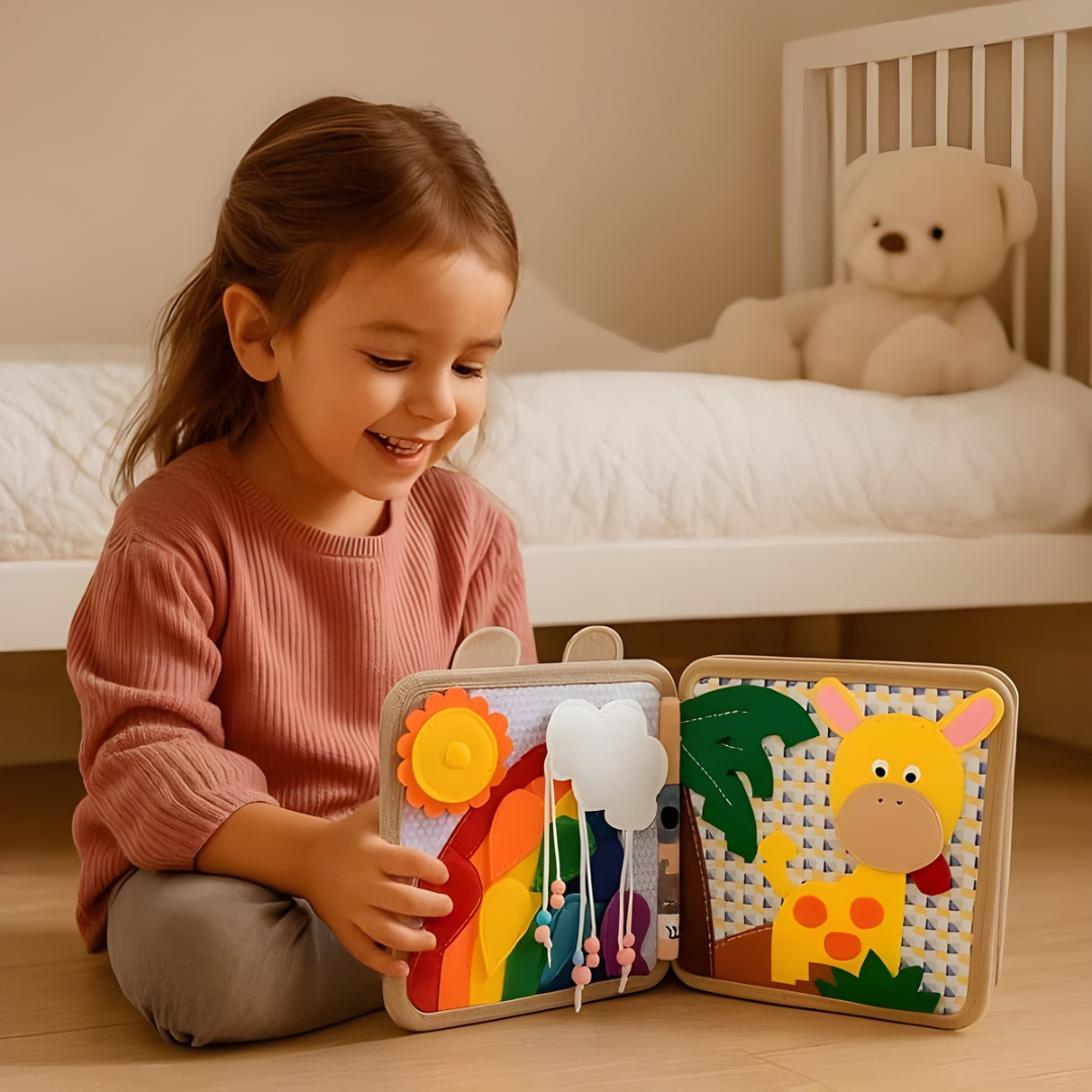 Kletshuts™ SensoryBook: Fantastisk Sensorisk Barn Berättelse Bok