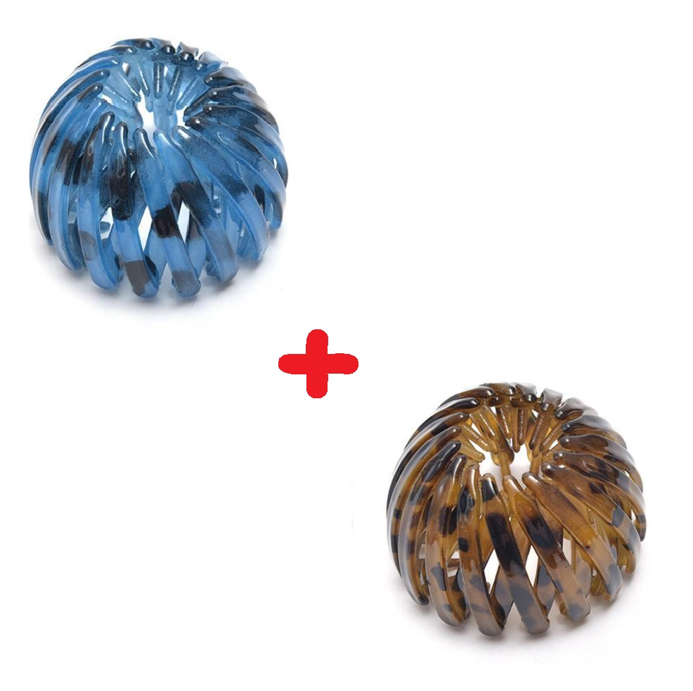 Rose® HairBun 1+1 GRATIS: Kvinnor Lata Hår Bun Hållare