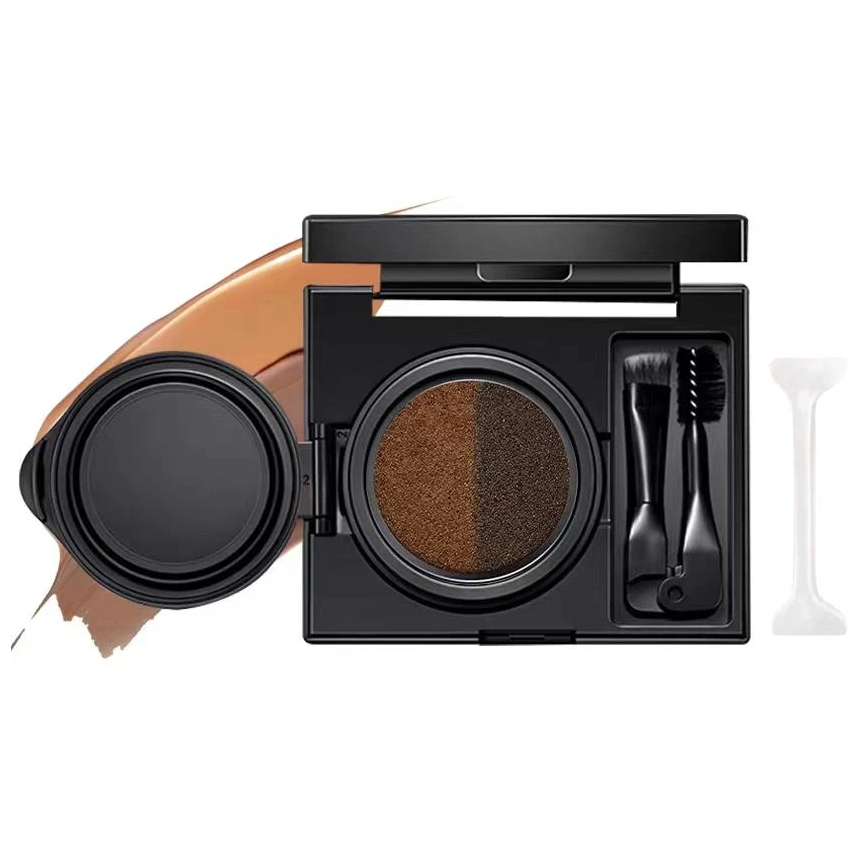 EyeStamp 1+1 GRATIS – Dubbelfärgad Eyeliner Och Ögonbryns Kräm Stämpel Set