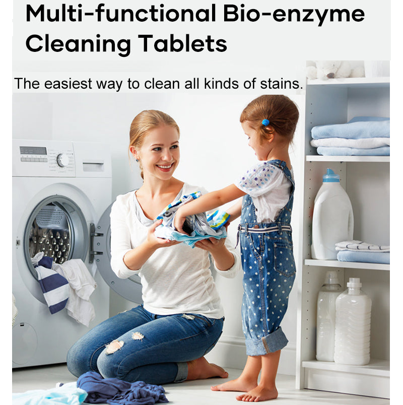 Cleaner Pro° TotalClean: Multi Åtgärd Bio-Enzym Totalt Rengör Tabletter