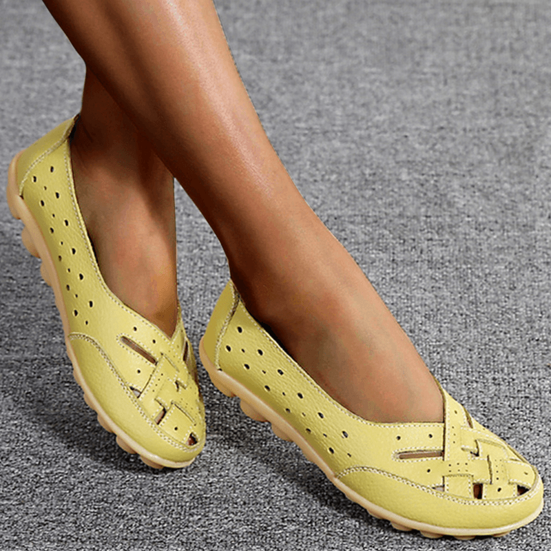Happy™ SoftShoes: Flexibla Mjuka Dämpade Platta Skor För Kvinnor