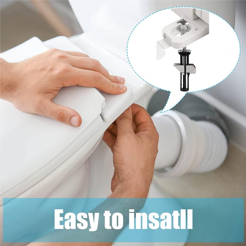 Globetrek° ToiletBolt 1+1 Set GRATIS: Kraftigt Toalettsits Låsbult Och Skruvar