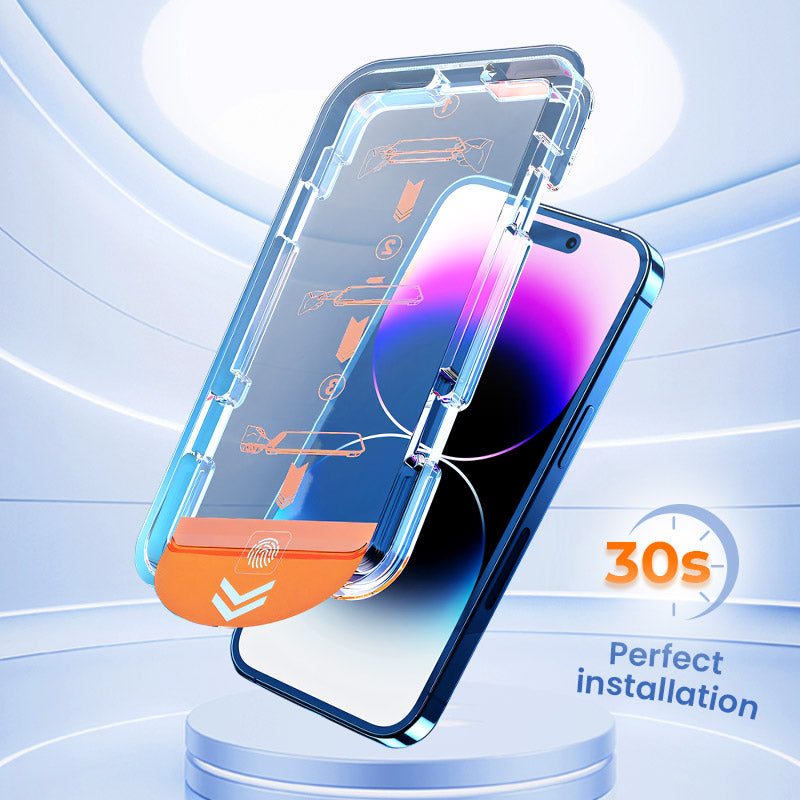 ScreenProtect 1+1 GRATIS: iPhone Härdat Glas HD-Skärmskydd
